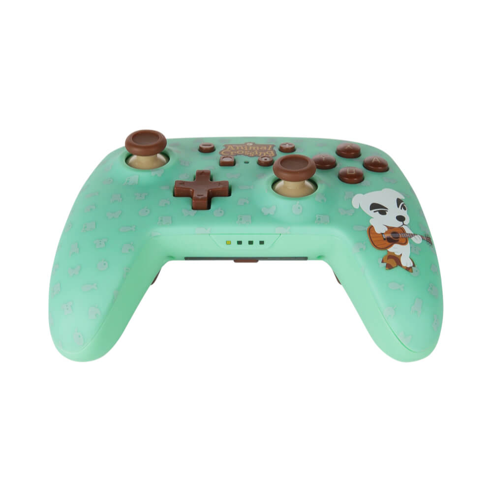 คอนโทรลเลอร์ POWERA ANIMAL CROSSING: K.K. SLIDER (ไร้สาย) สีเขียว สำหรับ NINTENDO SWITCH